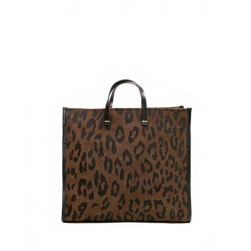 NEW CLARE V. women's simple tote bag in cocoa pablo cat